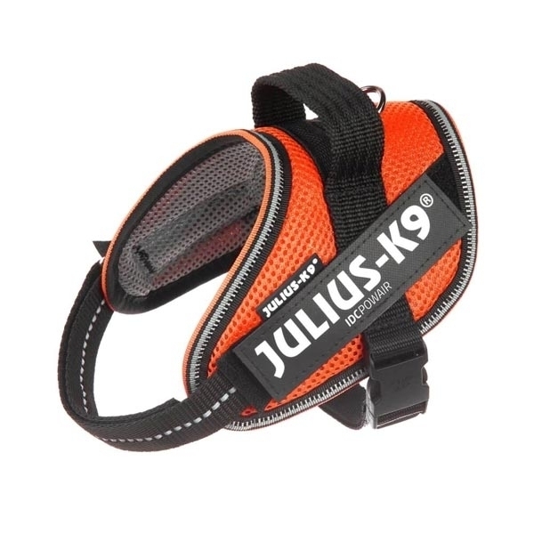 JULIUS K9  IDC-POWAIR SUMMER HARNESS ARANCIONE