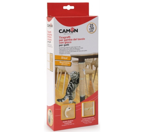 CAMON TIRAGRAFFI PER GAMBA TAVOLO SISAL E POLIESTERE CON GIOCO