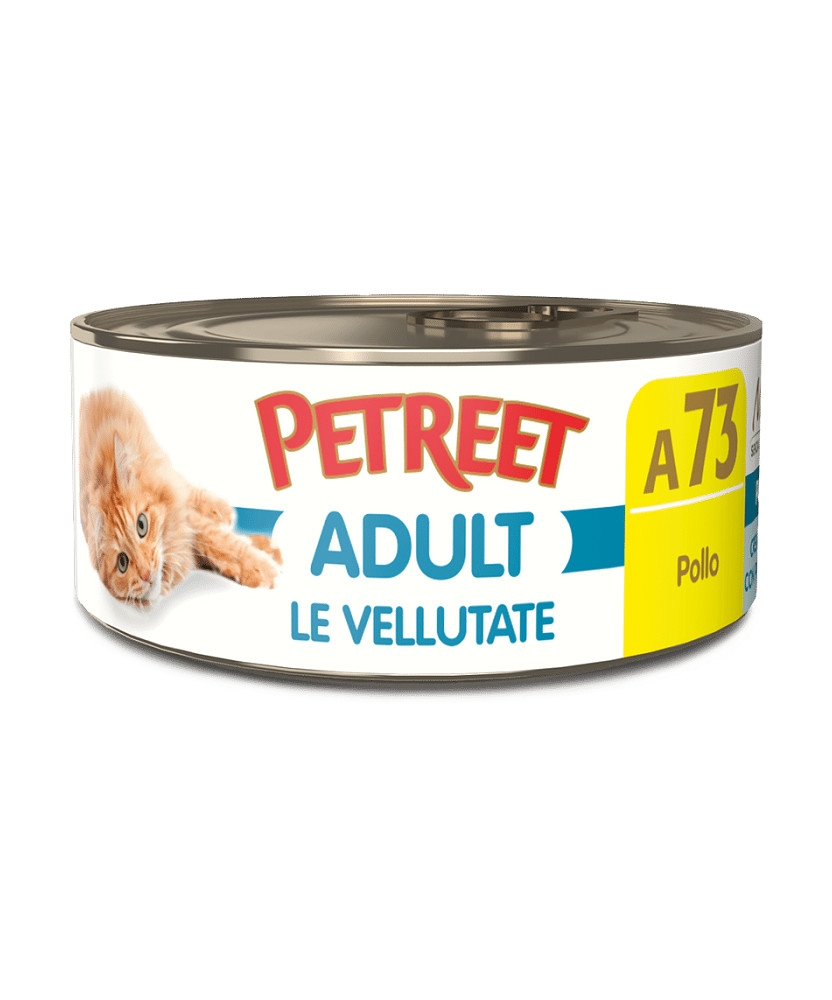 PETREET NATURA LE VELLUTATE ADULT POLLO A73