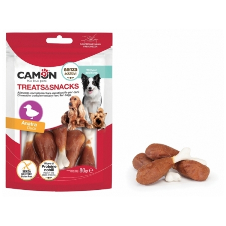 CAMON  SNACK COSCIA D'ANATRA DUCK LEG Cani