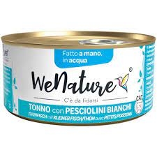 WENATURE TONNO CON PESCIOLINI IN ACQUA Gatti