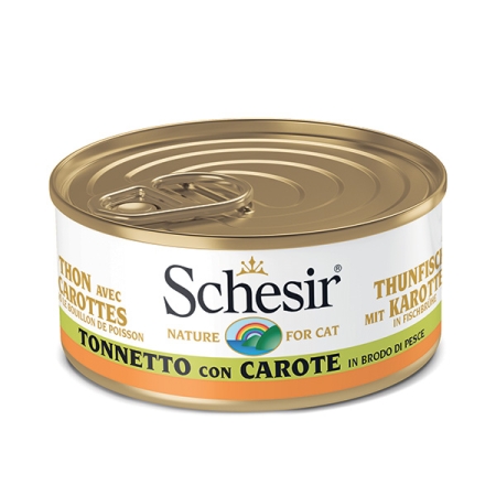 SCHESIR TONNETTO CON CAROTE IN BRODO DI COTTURA Gatti