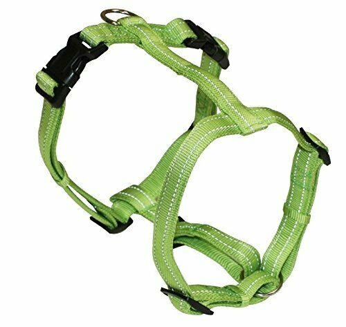 CROCI PETTORINA  H NYLON SOFT REFL. VERDE