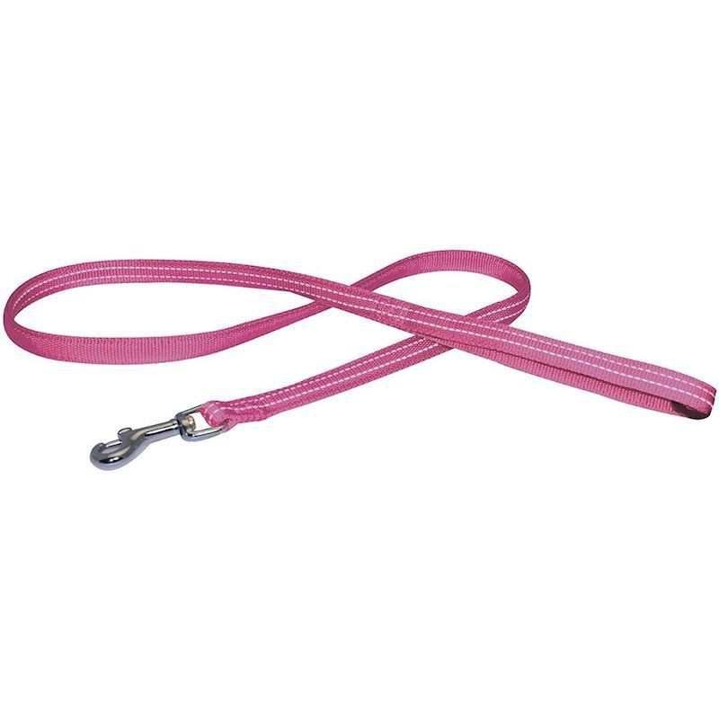 CROCI GUINZAGLIO NYLON SOFT REFLECTIVE FUCSIA