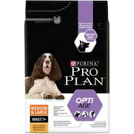 PURINA PROPLAN ADULT MEDIUM LARGE 7+ POLLO Cani