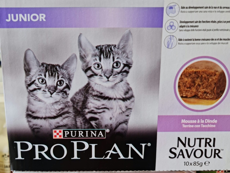 PURINA PRO PLAN JUNIOR GATTO TACCHINO
