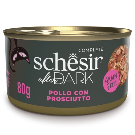 SCHESIR AFTER DARK FILETTI DI POLLO E PROSCIUTTO IN BRODO Gatti