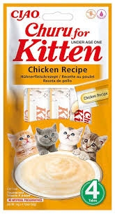 CIAO CHURU POLLO SNACK FUNZIONALI GATTI KITTEN Gatti