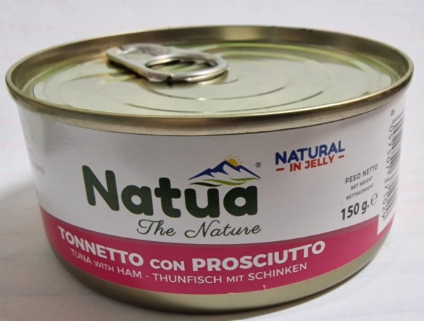 NATUA  NATURAL ADULT JELLY CAT TONNETTO CON PROSCIUTTO Gatti