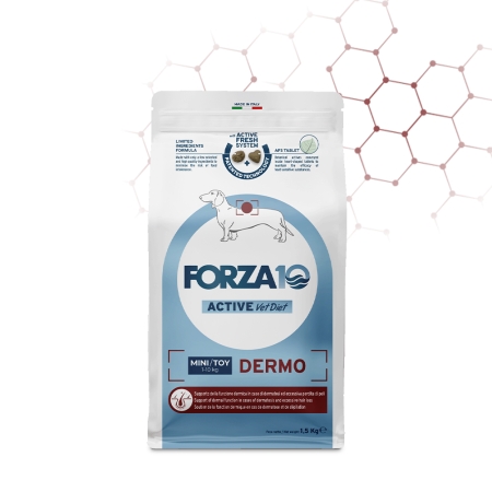 FORZA 10 DERMO ACTIVE MINI/TOY ADULT PESCE DRY Cani