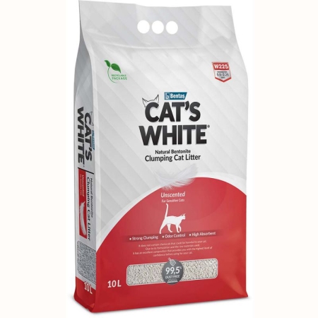 CAT'S WHITE LETTIERA NATURALE Gatti