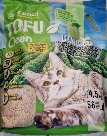 CROCI LETTIERA TOFU CLEAN MELA VERDE Igiene per cani e gatti