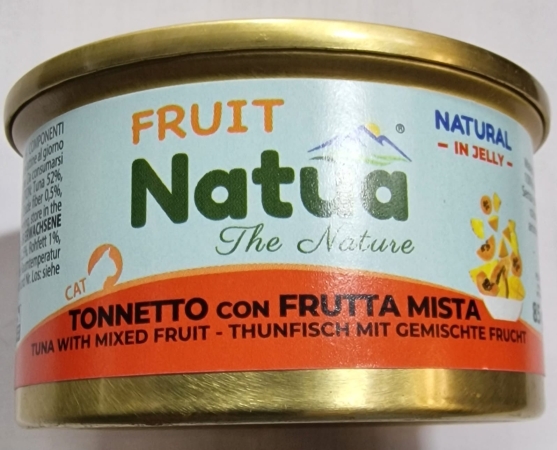 NATUA TONNETTO CON FRUTTA MISTA JELLY Gatti