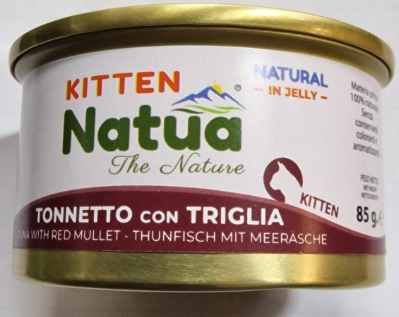 NATUA CAT KITTEN TONNETTO CON TRIGLIA IN JELLY Gatti