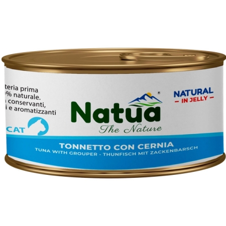 NATUA  NATURAL ADULT JELLY CAT TONNETTO CON CERNIA Gatti