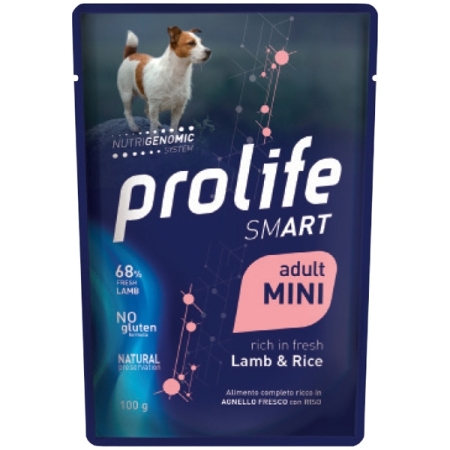 PROLIFE DOGS SMART ADULT MINI AGNELLO E RISO Cani