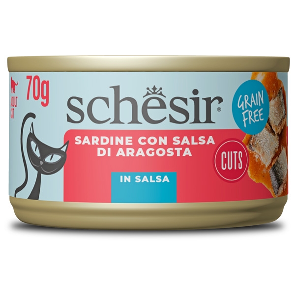 SHESIR GRAIN FREE SARDINE CON SALSA DI ARAGOSTA