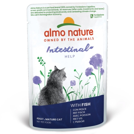 ALMO NATURE FUNCTIONAL INTESTINAL CON PESCE Gatti