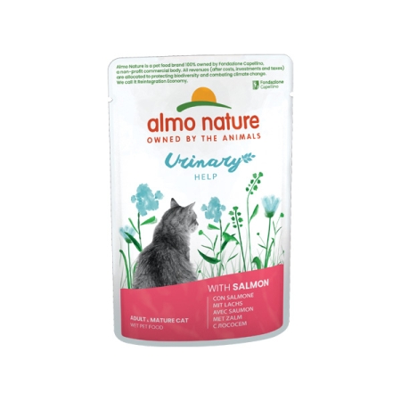 ALMO NATURE URINARY HELP CON SALMONE Gatti