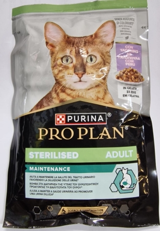 PURINA PRO PLAN STERILISED ADULT TACCHINO IN JELLY Gatti