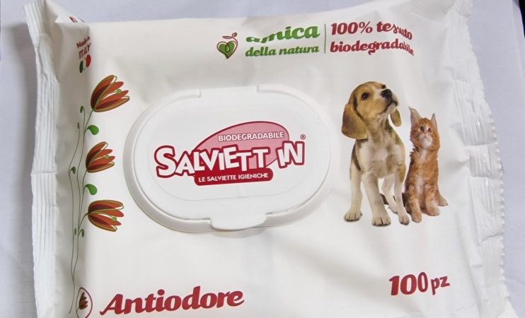 SALVIETT IN XXL ANTIODORE Cani e Gatti