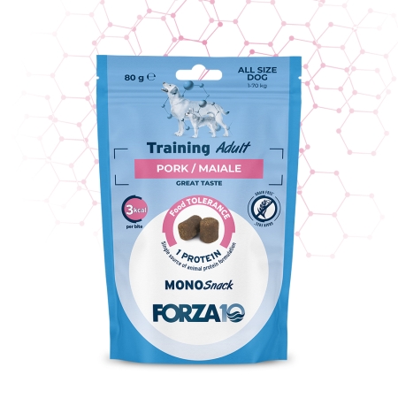 FORZA 10 MONO SNACK TRAINING ADULT PORK/MAIALE Cani