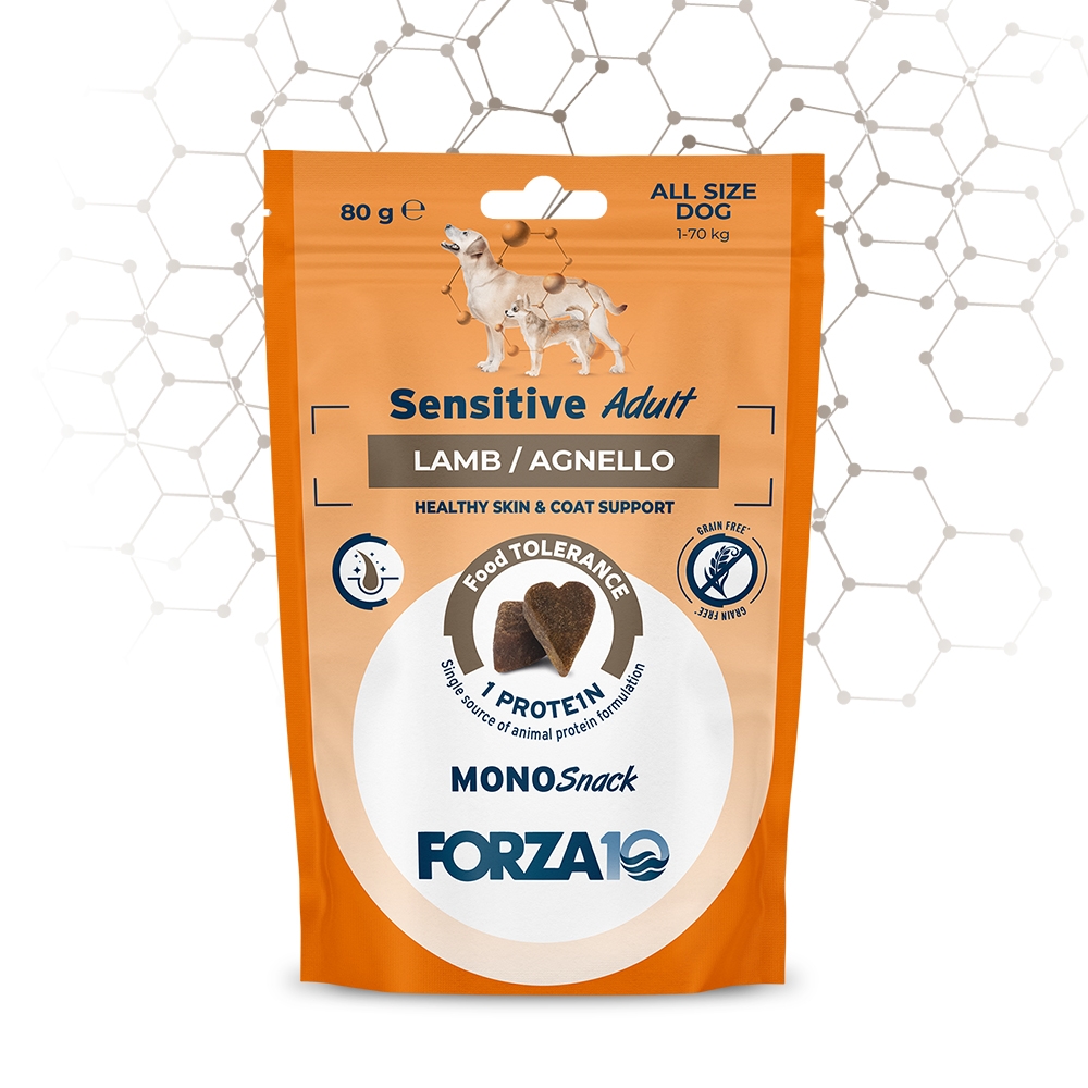 FORZA 10 MONO SNACK SENSITIVE ADULT LAMB/AGNELLO