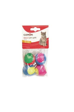 CAMON GIOCO GATTO IN PE + POLIESTERE CON CATNIP Gatti