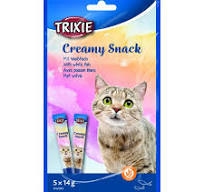 TRIXIE CREAMY SNACK CON PESCE BIANCO Gatti