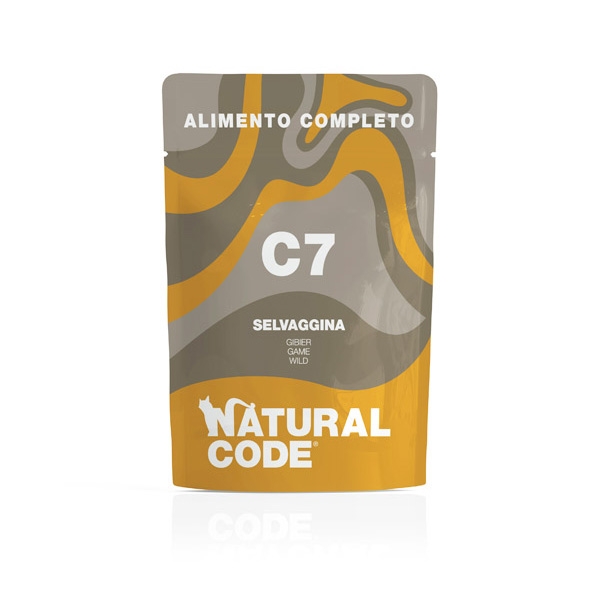 NATURAL CODE C7 SELVAGGINA ALIMENTO COMPLETO