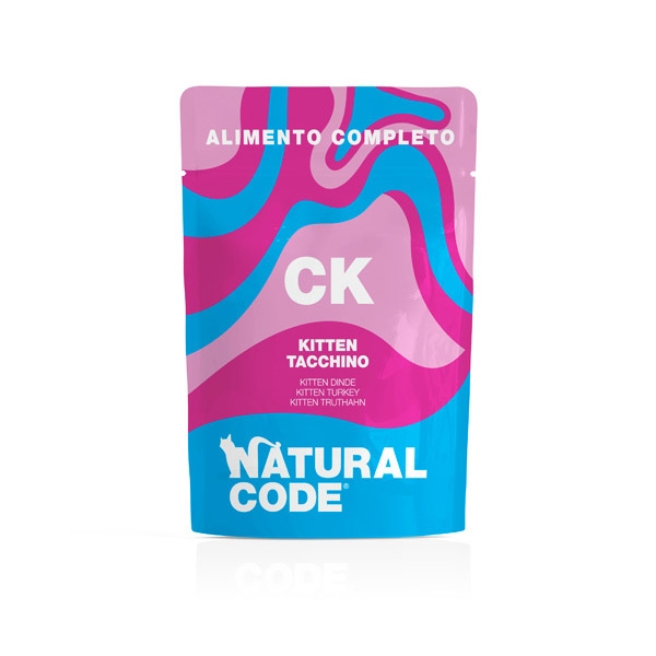 NATURAL CODE CK KITTEN TACCHINO ALIMENTO COMPLETO