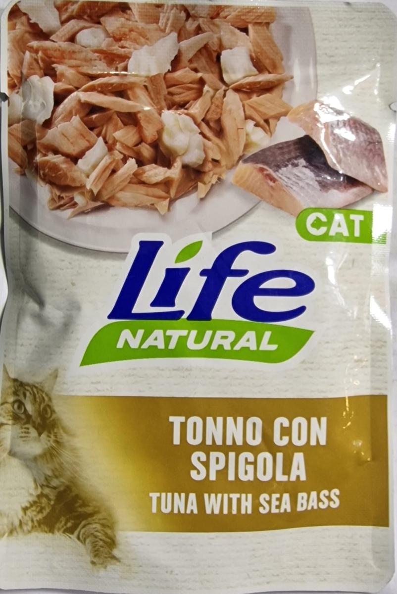 LIFE PET CARE LIFE CAT NATURAL ADULT TONNO CON SPIGOLA
