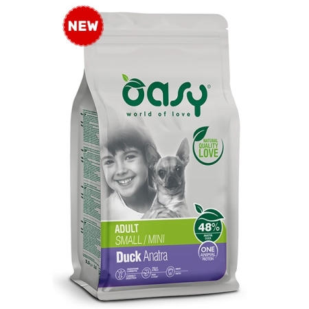 OASY DRY DOG OAP ADULT SMALL/MINI ANATRA Cani