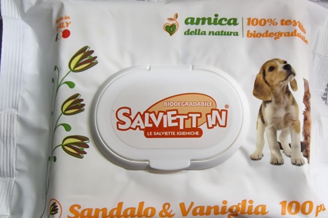 SALVIETT IN XXL SANDALO & VANIGLIA Cani e Gatti