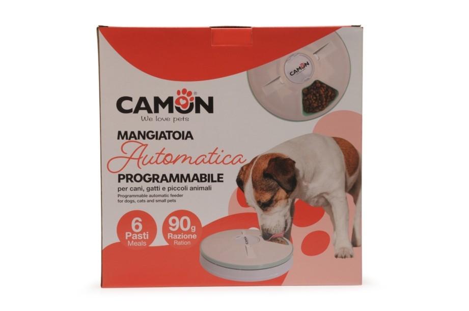 CAMON MANGIATOIA AUTOMATICA PER CANI GATTI E PICCOLI ANIMALI