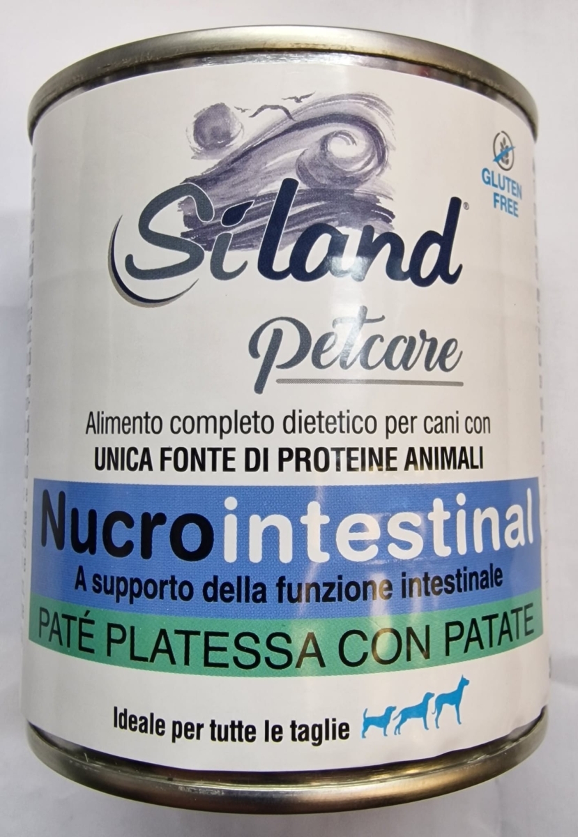 SILAND PETCARE NUCROINTESTINAL PATE' PLATESSA CON PATATE