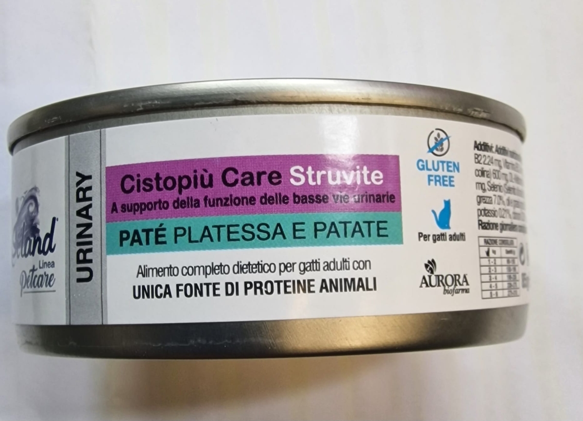 SILAND PETCARE CISTOPIU' CARE STRUVITE PATE' PLATESSA E PATATE