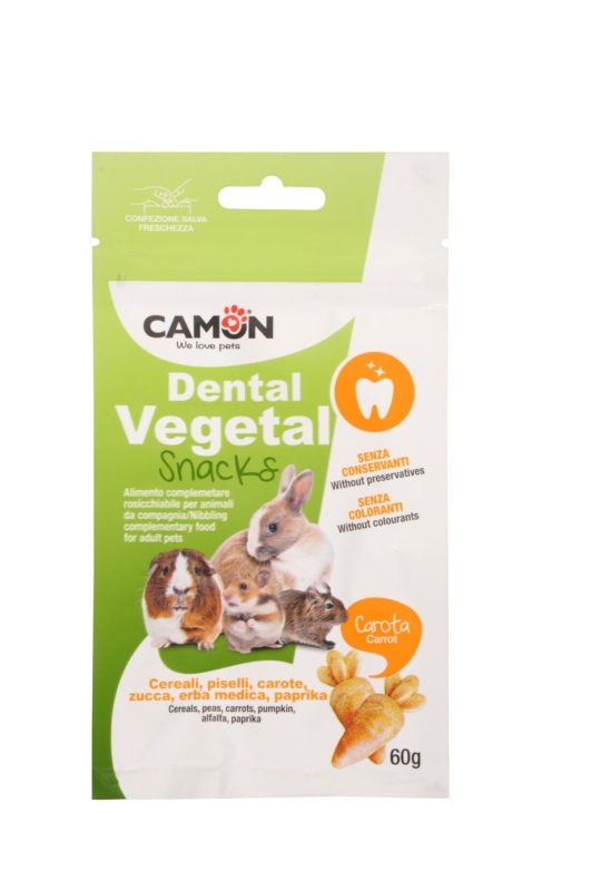 CAMON CAROTE SNACK PER PICCOLI ANIMALI DA COMPAGNIA