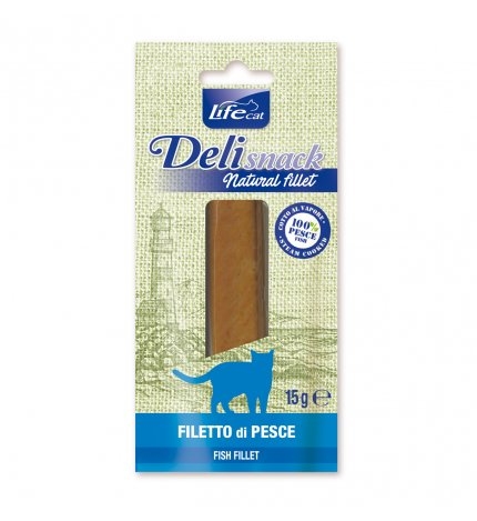LIFECAT DELISNACK FILETTO DI PESCE