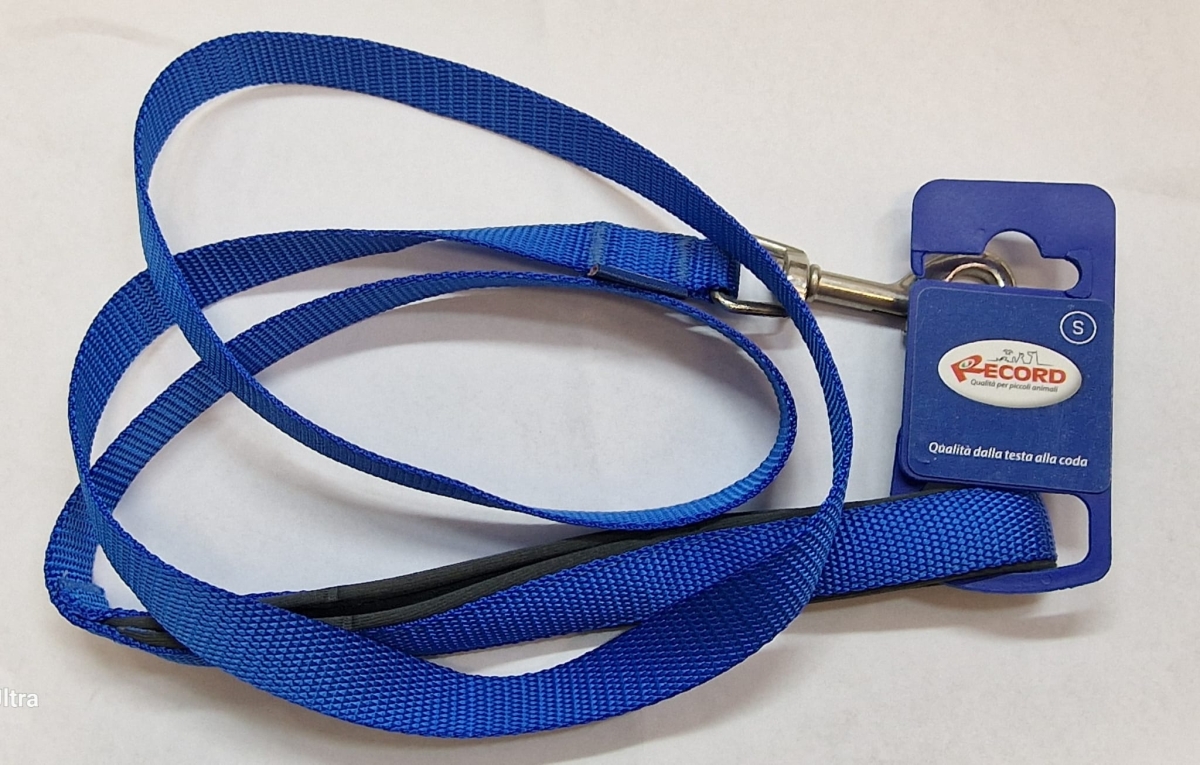 GUINZAGLIO NYLON NEOPRENE S BLU