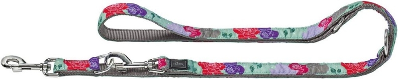 GUINZAGLIO NYLON GRIGIO HUNTER LEASH ROSE