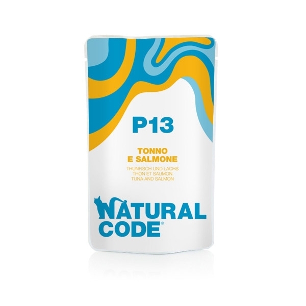 NATURAL CODE P13 TONNO E SALMONE