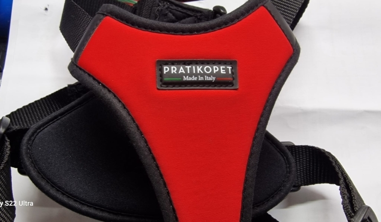 PETTORINA HANATOMIKA BULLDOG TG 3 ROSSO