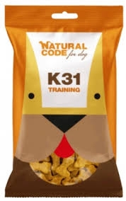 NATURAL CODE SNACK DOG K31 TRAINING TREATS