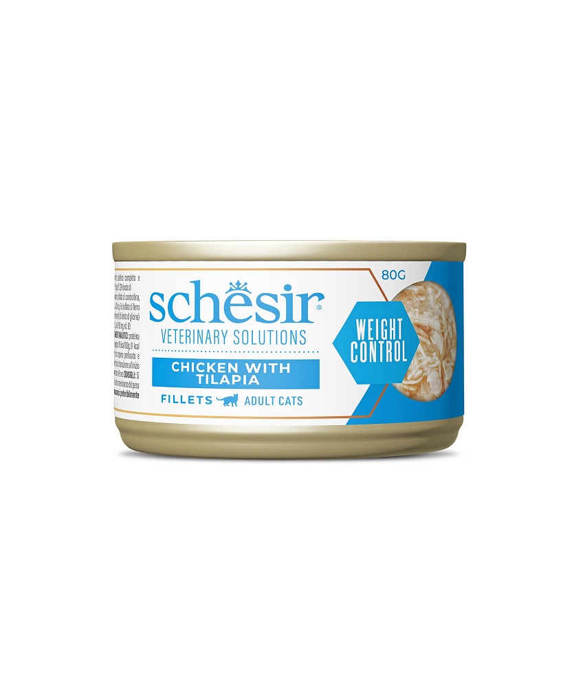 SCHESIR VETERINARY SOLUTIONS WEIGHT CONTROL  FILETTI DI POLLO CON TILAPIA