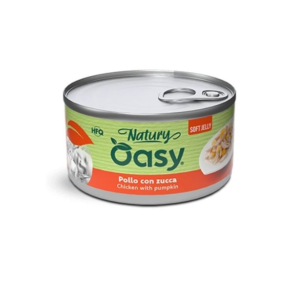 OASY WET CAT NATURY SOFT JELLY POLLO CON ZUCCA