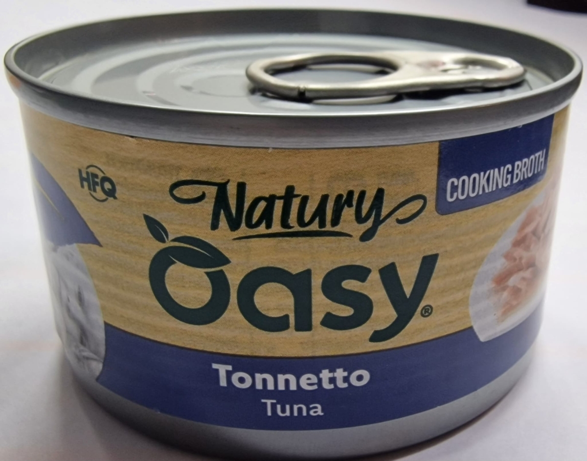 OASY WET CAT NATURY IN BRODO DI COTTURA TONNETTO