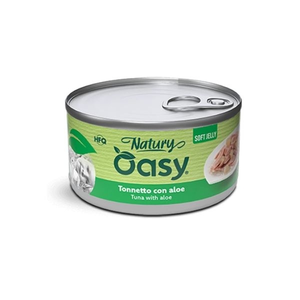 OASY WET CAT NATURY SOFT JELLY TONNETTO CON ALOE