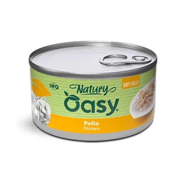 OASY WET CAT NATURY SOFT JELLY POLLO