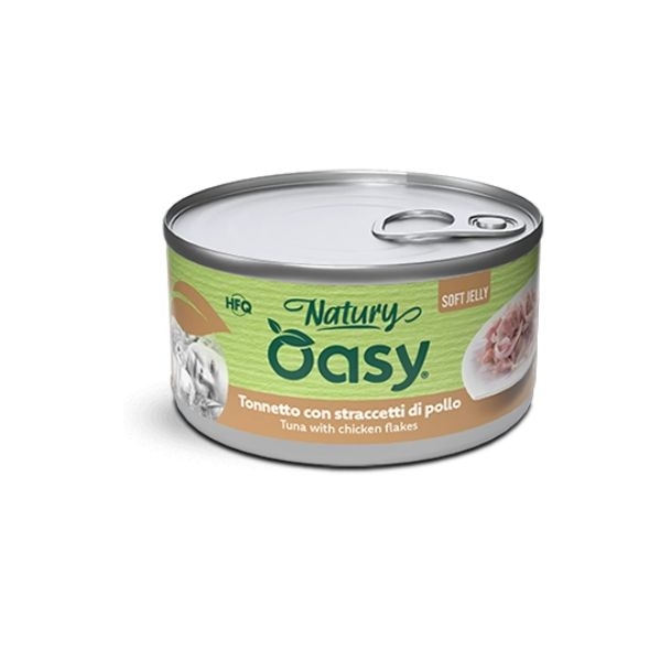 OASY NATURY SOFT JELLY TONNETTO CON STRACCETTI DI POLLO